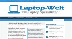 Desktop Screenshot of laptop-welt.de